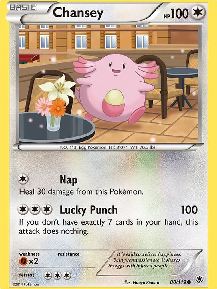 Chansey #80 1