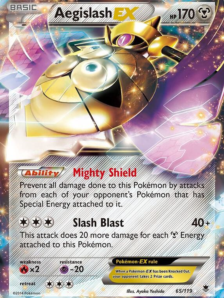 Aegislash EX #65 1