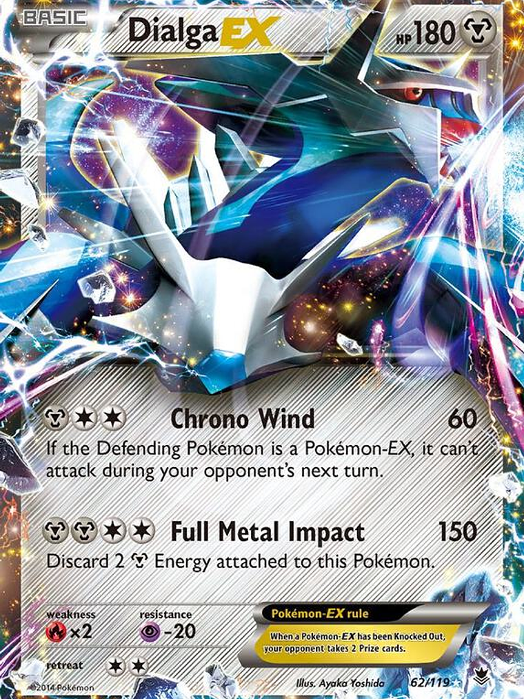 Dialga EX #62 1