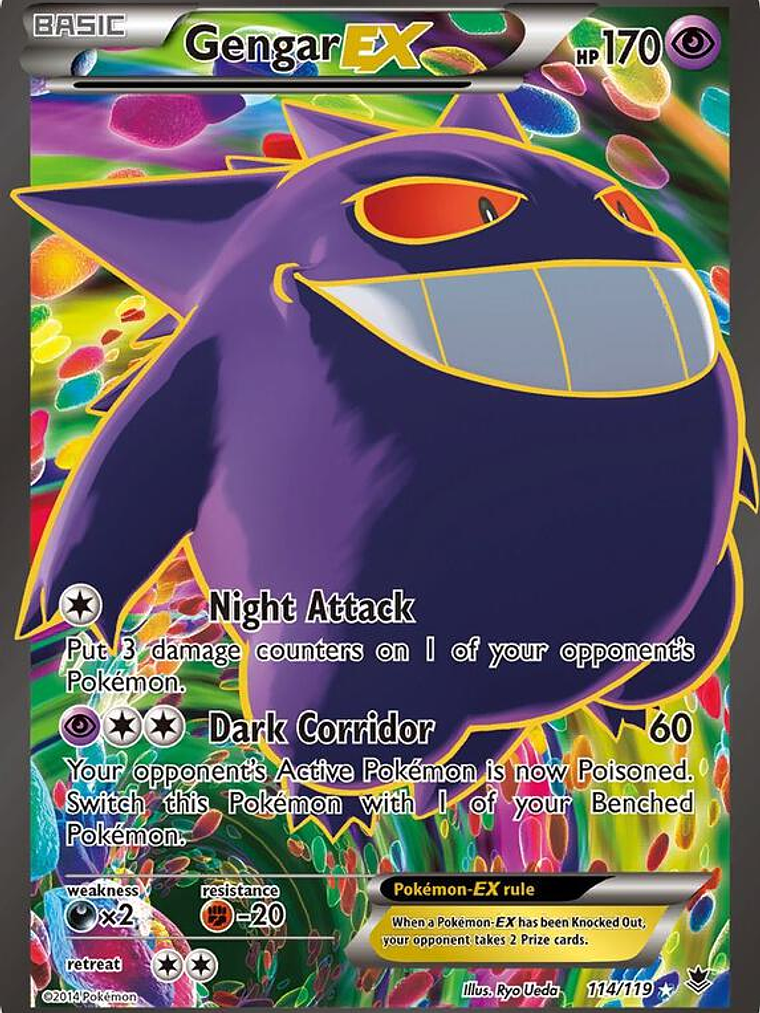 Gengar EX #114 1