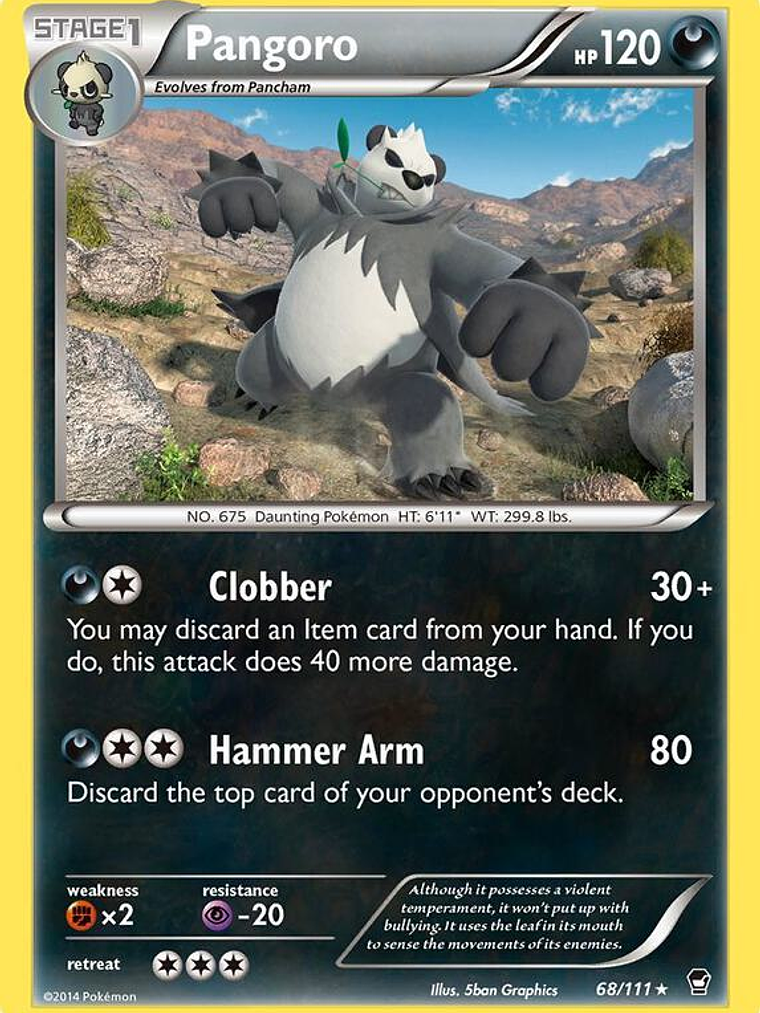Pangoro #68 1