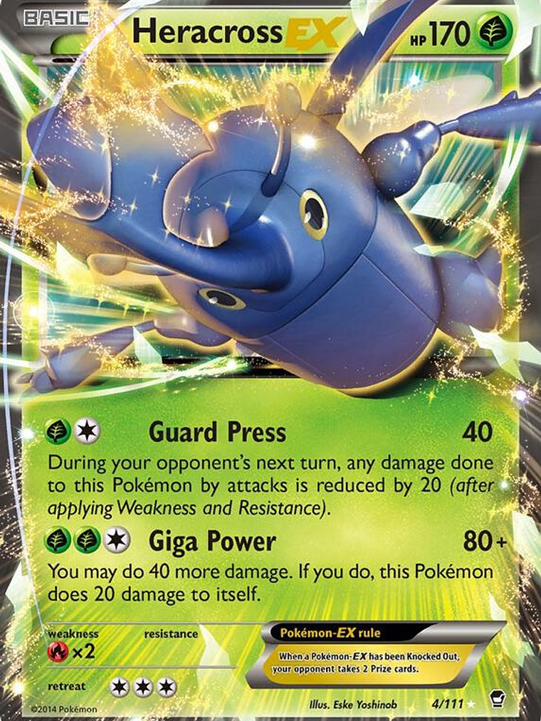 Heracross EX #4 1
