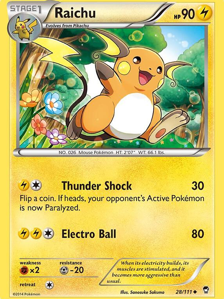 Raichu #28 1