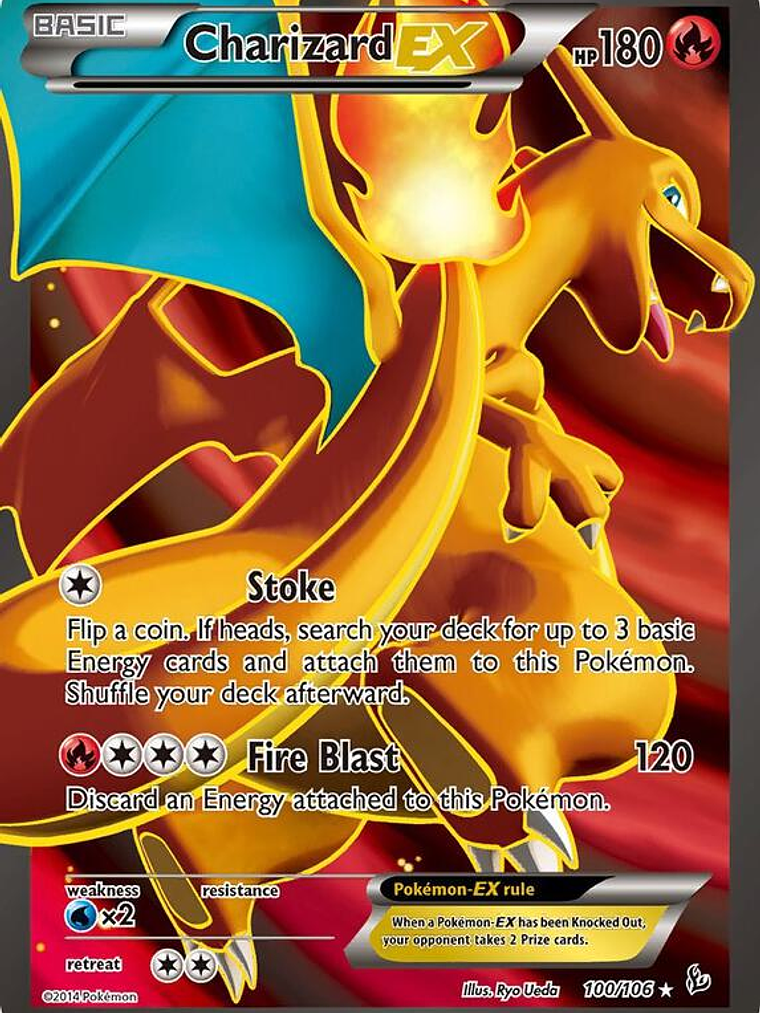 Charizard EX #100 1