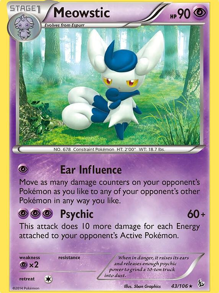 Meowstic #43 1