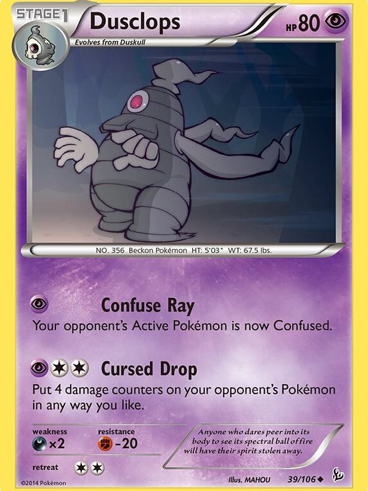 Dusclops #39 1