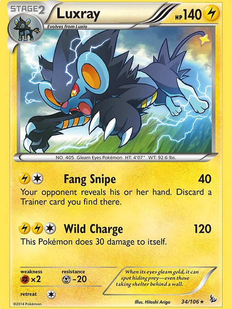 Luxray #34 1