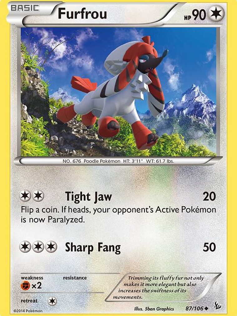Furfrou #87 1