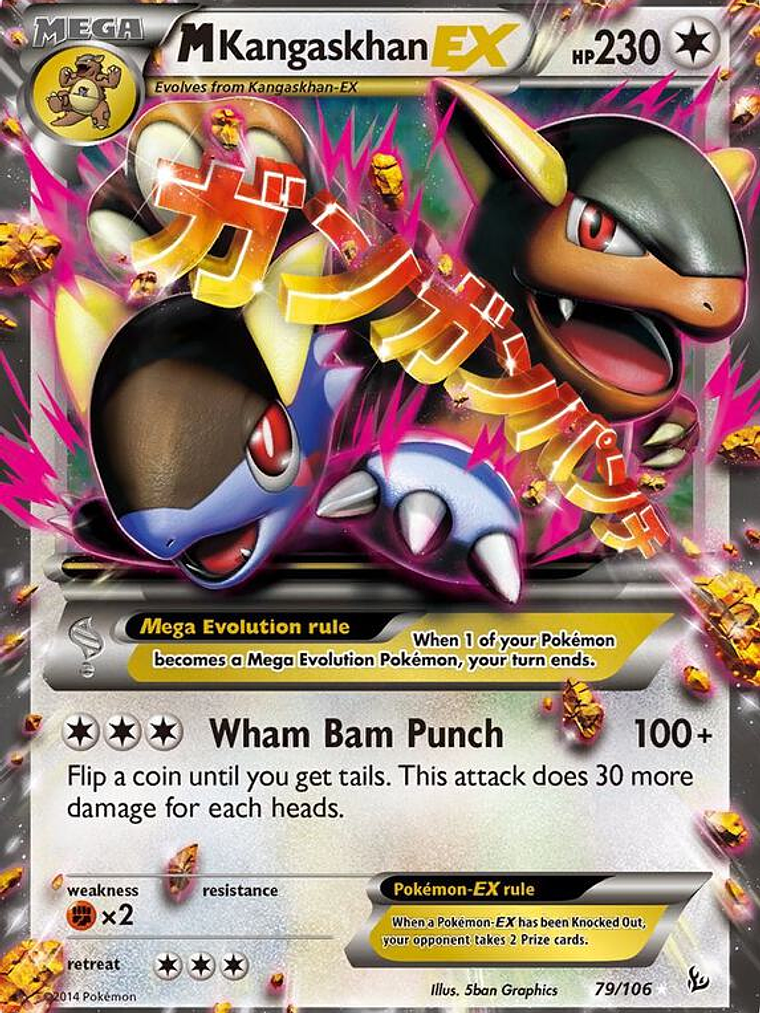 M Kangaskhan EX #79 1
