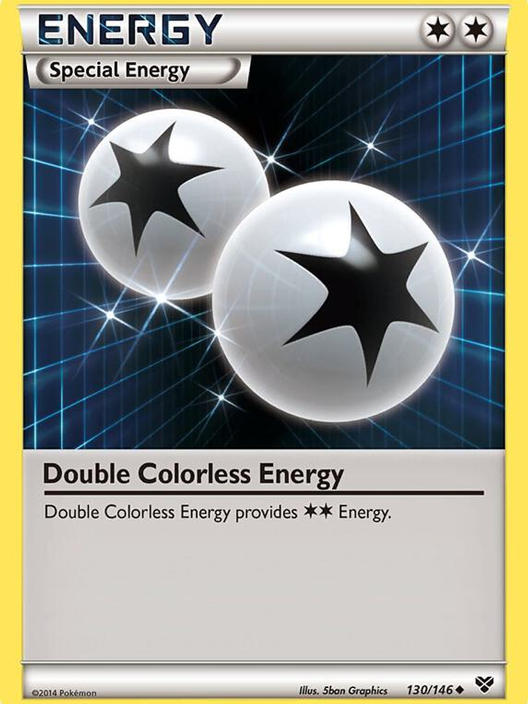 Double Colorless Energy #130 1