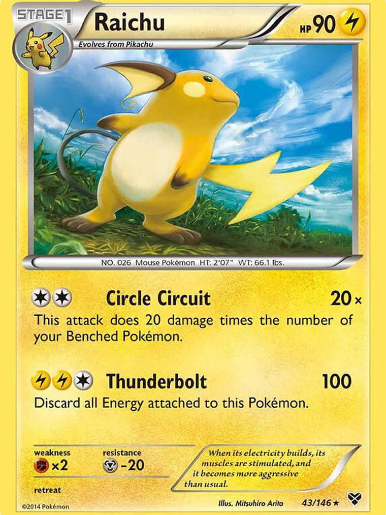 Raichu #43 1