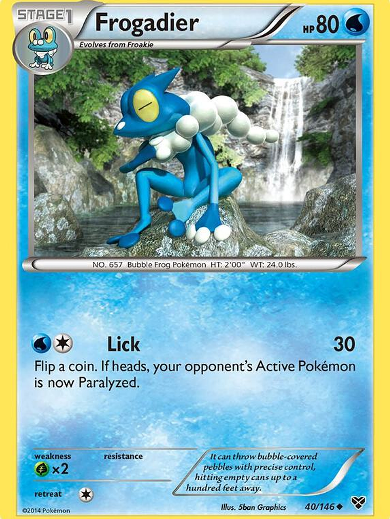 Frogadier #40 1