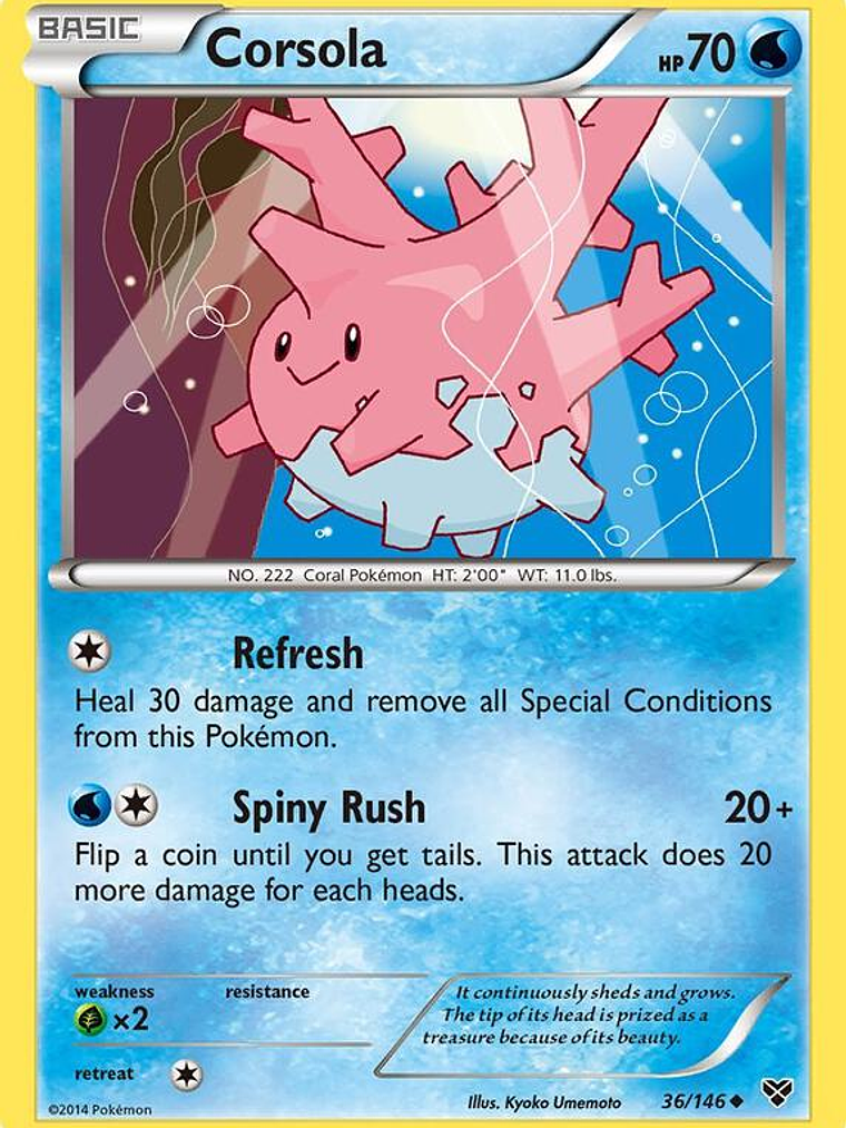 Corsola #36 1