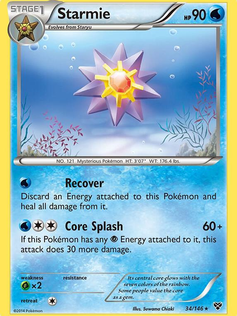 Starmie #34 1