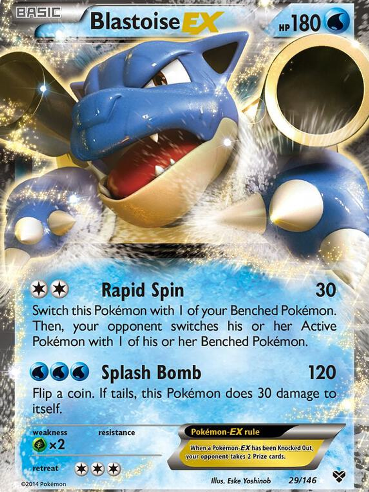 Blastoise EX #29 1