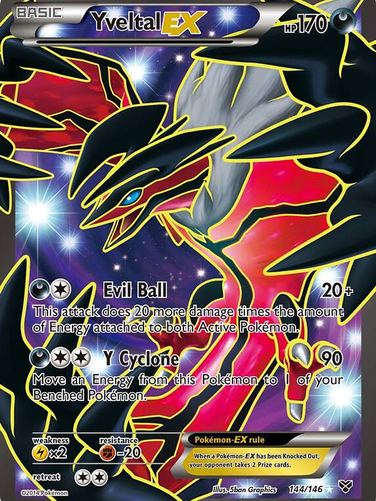 Yveltal EX #144 1
