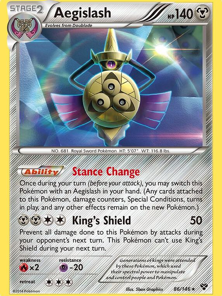 Aegislash #86 1