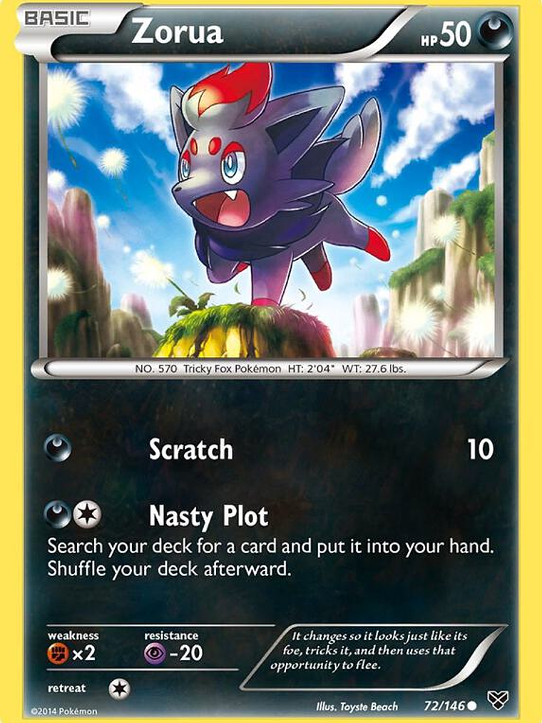 Zorua #72 1