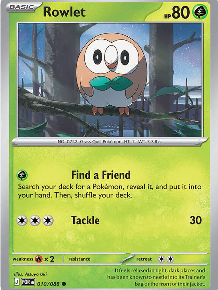 Rowlet #010 1