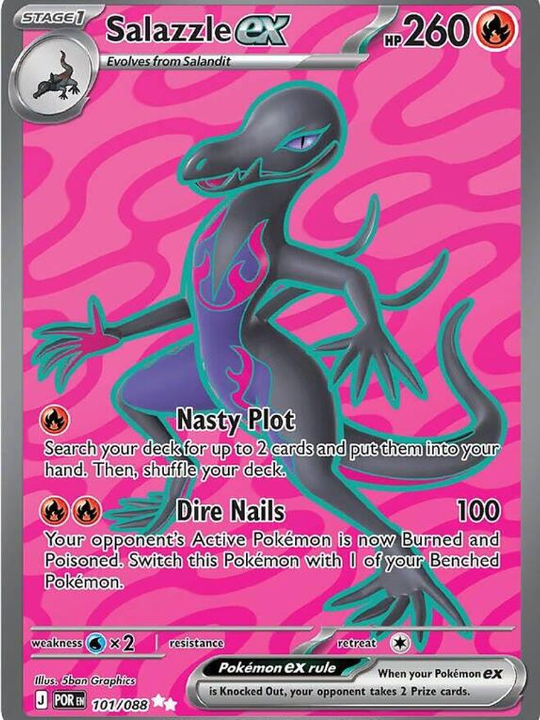 Salazzle ex #101 1