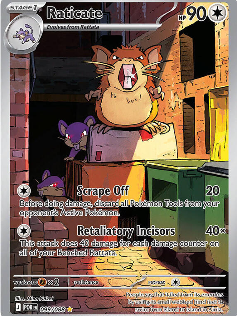 Raticate #099 1