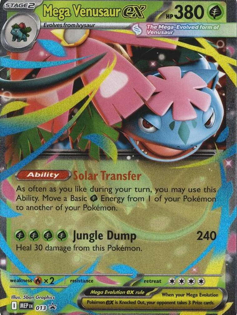 Mega Venusaur ex #013 1