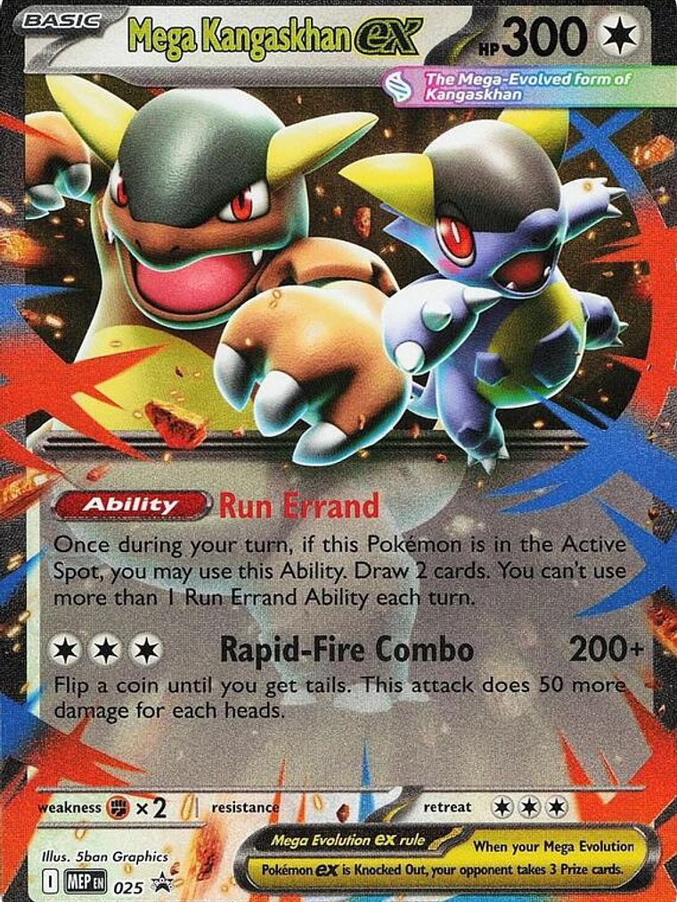 Mega Kangaskhan ex #025 1