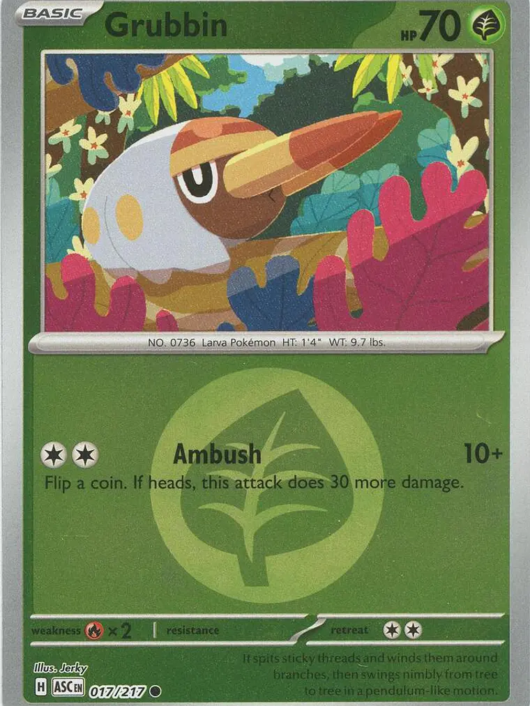 Grubbin (Energy Symbol Pattern) #017 1