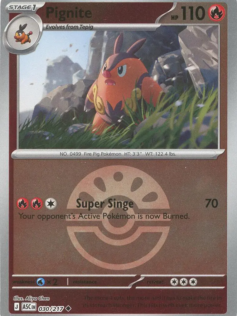 Pignite #030 (Friend Ball) 1