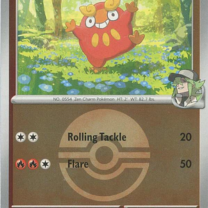 N's Darumaka #032 (Poke Ball)