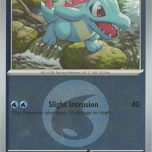 Totodile (Energy Symbol Pattern) #041