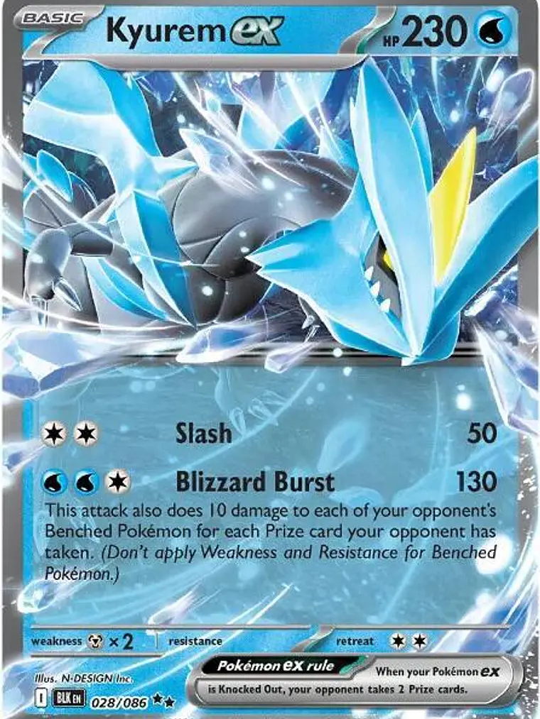 Kyurem ex (Serie 8) #028 1