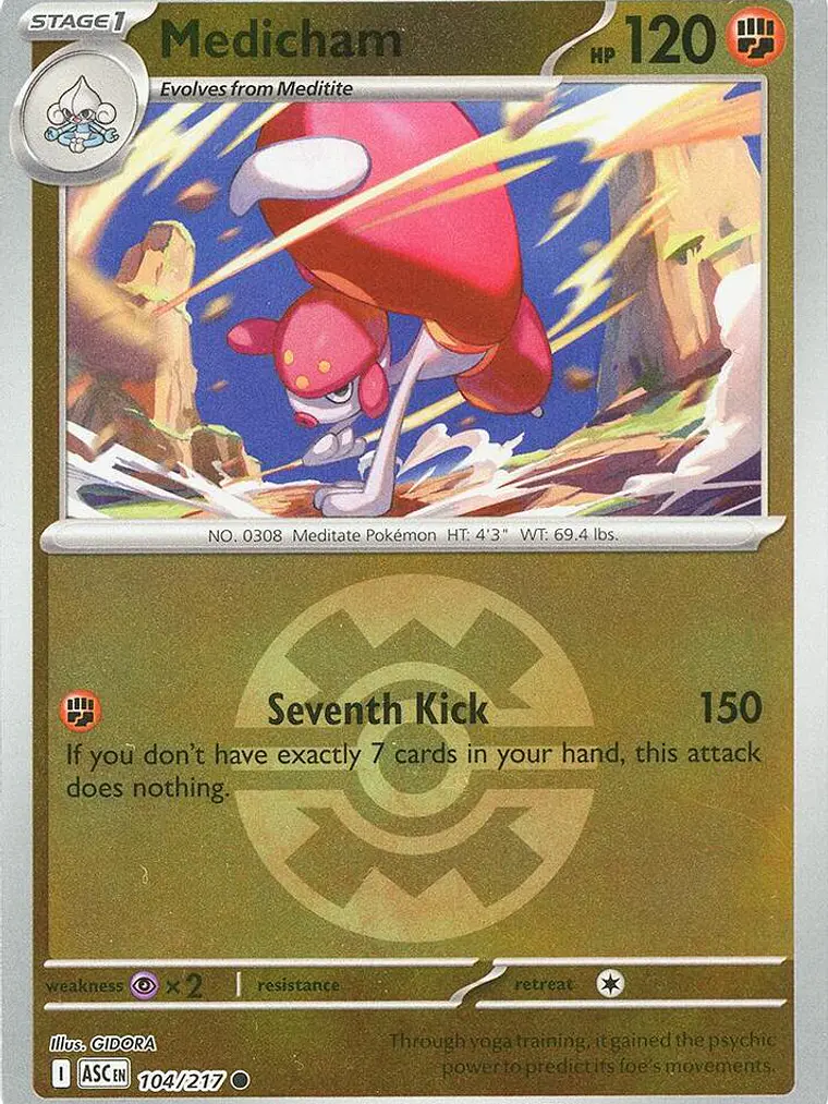Medicham (Quick Ball) #104 1
