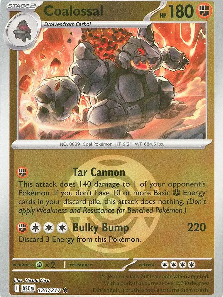 Coalossal (Dusk Ball) #120 1