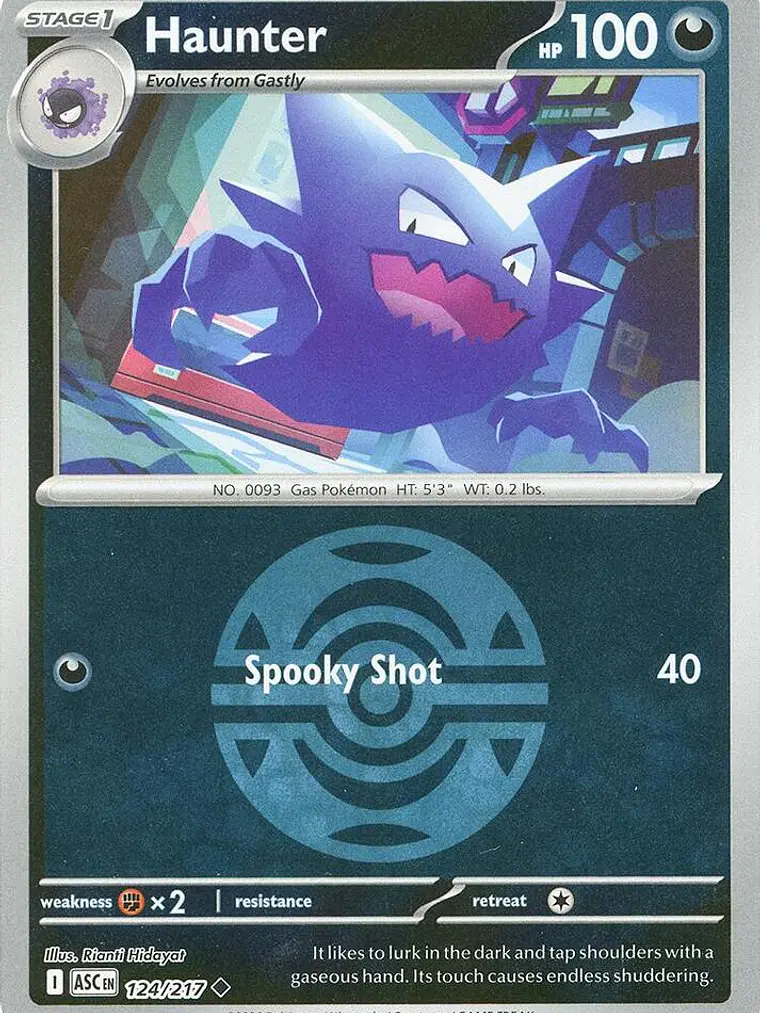 Haunter (Dusk Ball) #124 1