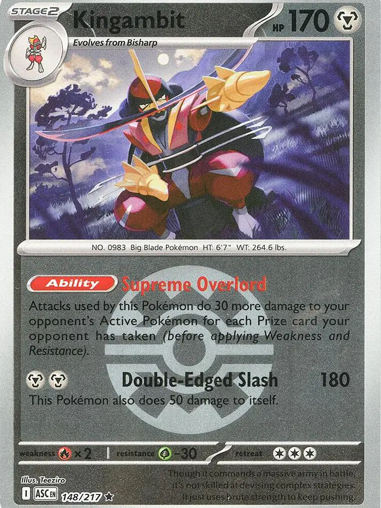 Kingambit (Quick Ball) #148 1