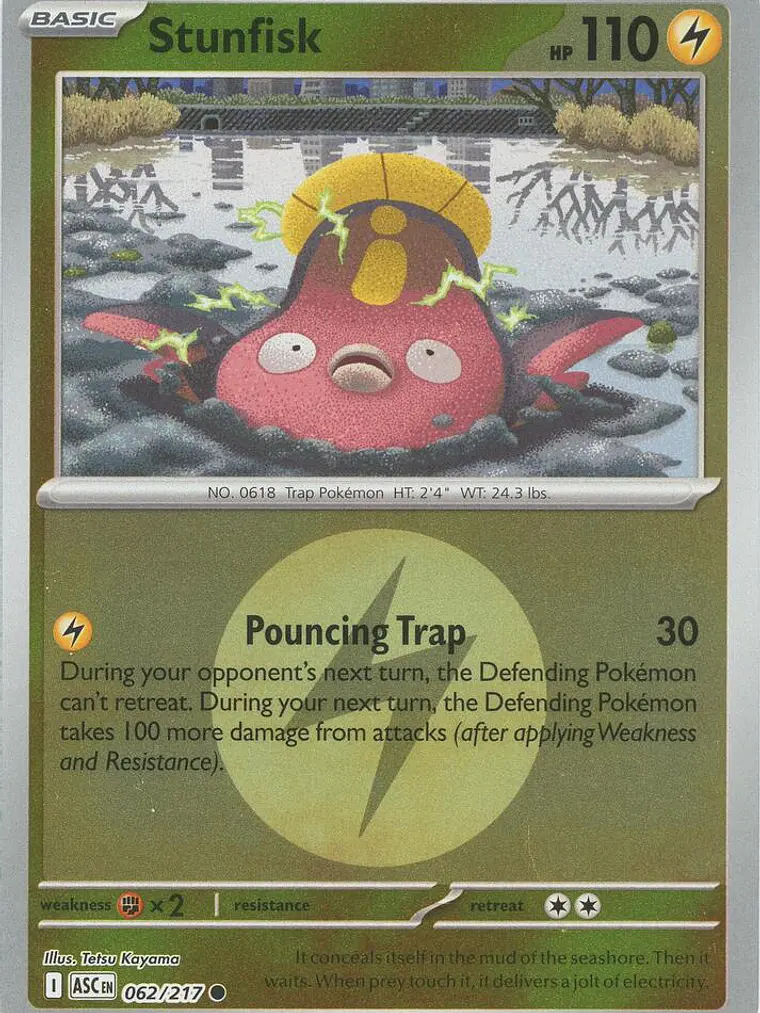 Stunfisk (Energy Symbol Pattern) #062 1