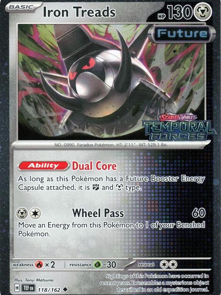 Iron Treads (Temporal Forces Stamped) #118 1