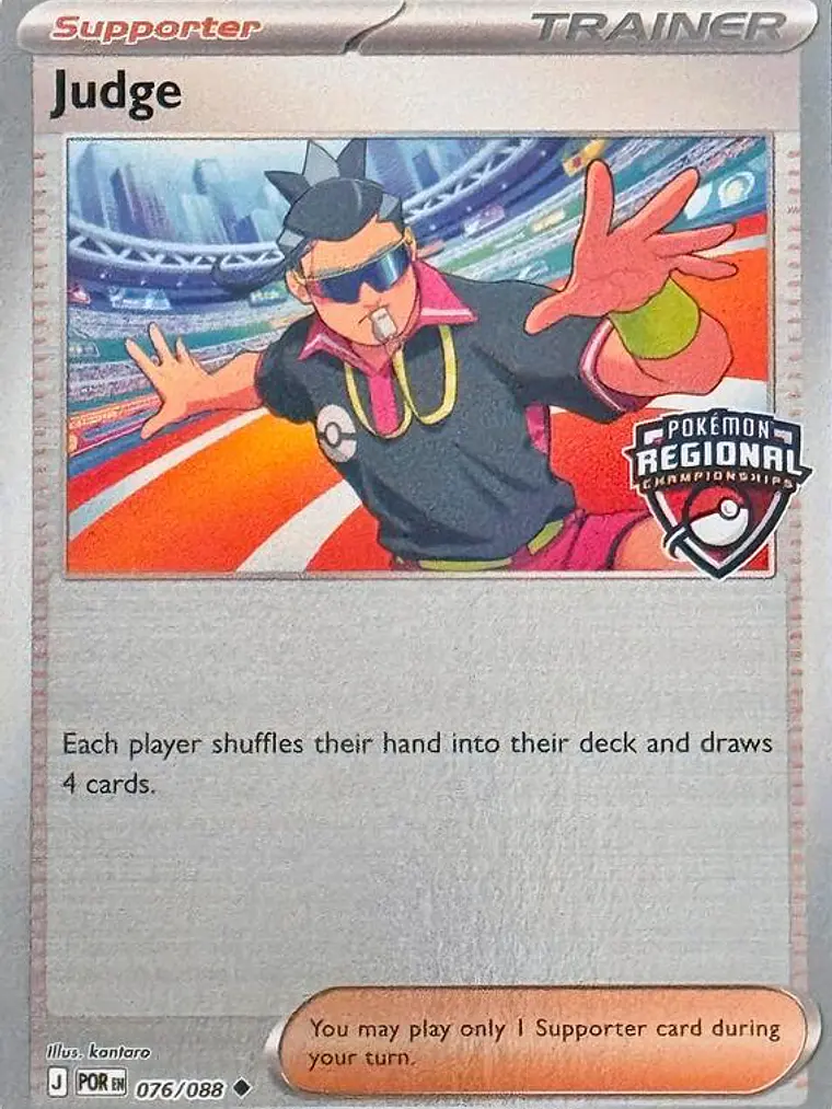 Judge - 076/088 (Regional Championships) #076 1