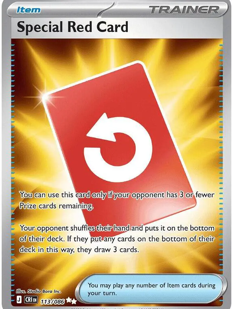 Special Red Card - 113/086 #113 1