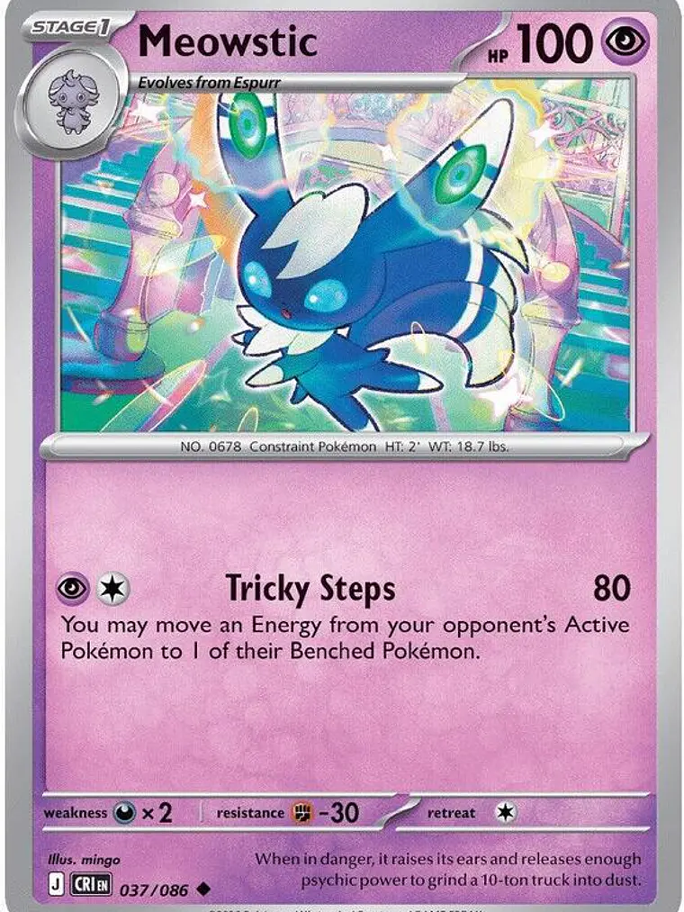 Meowstic #037 1