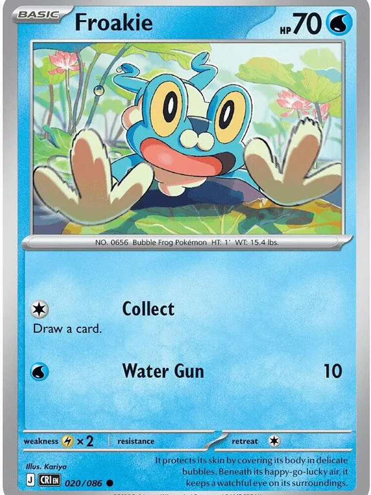 Froakie - 020/086 #020 1