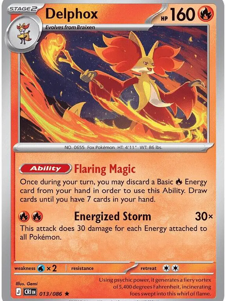 Delphox #013 1