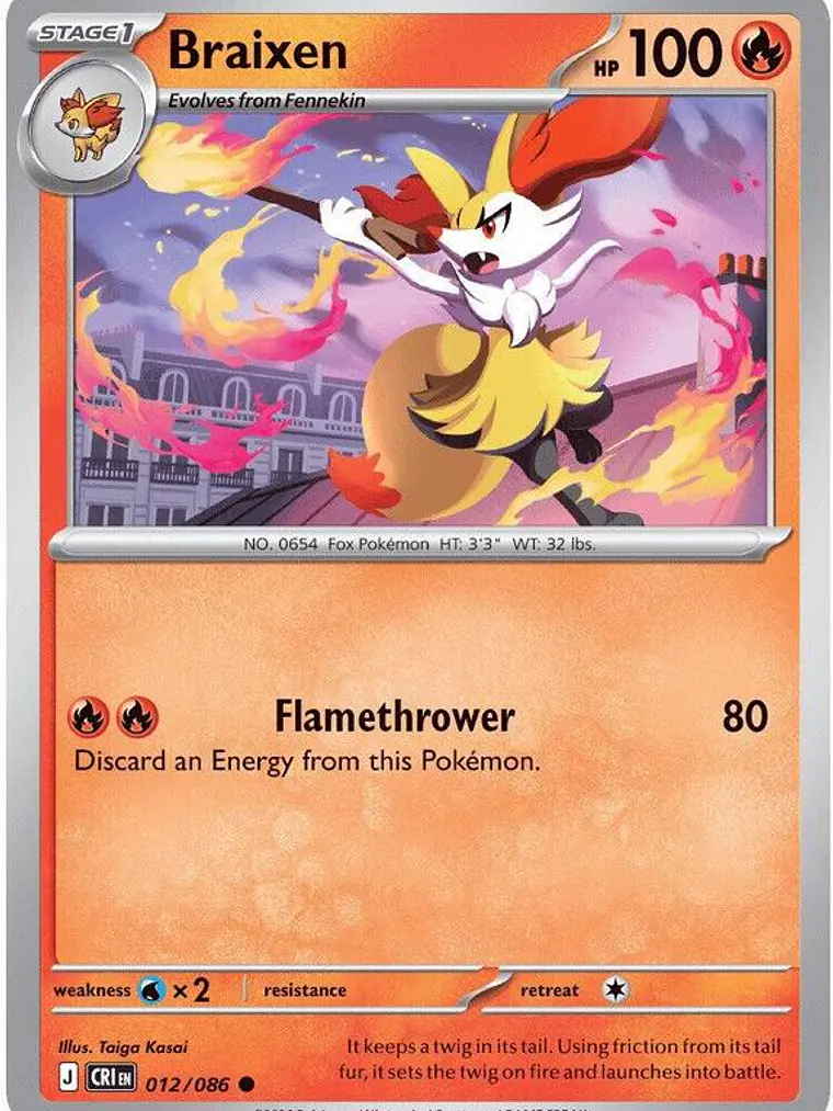 Braixen #012 1
