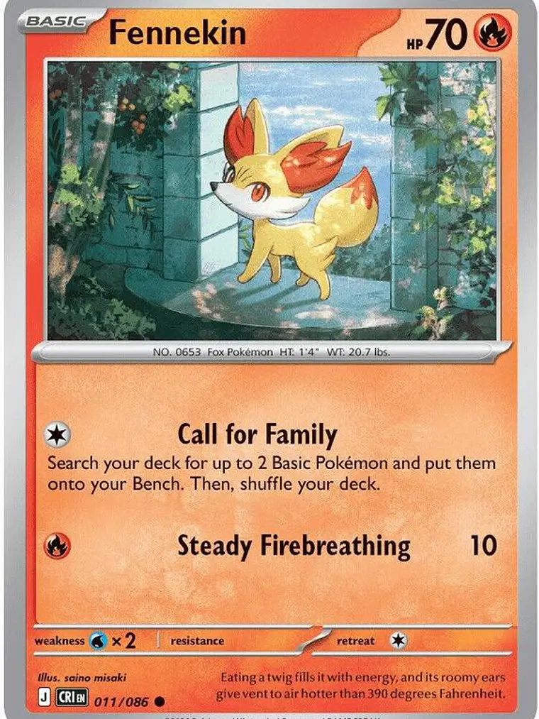 Fennekin #011 1