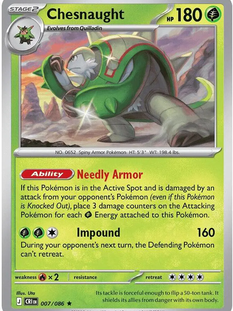 Chesnaught #007 1