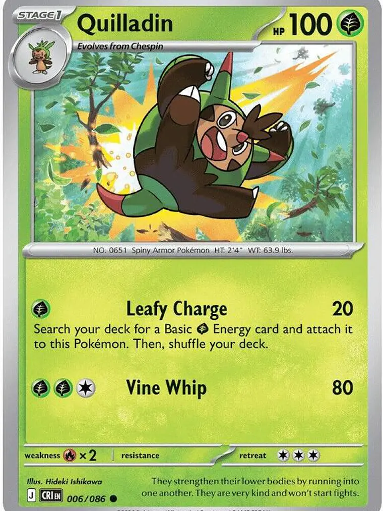 Quilladin #006 1