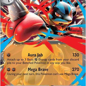 Mega Lucario ex (Serie 8) #077