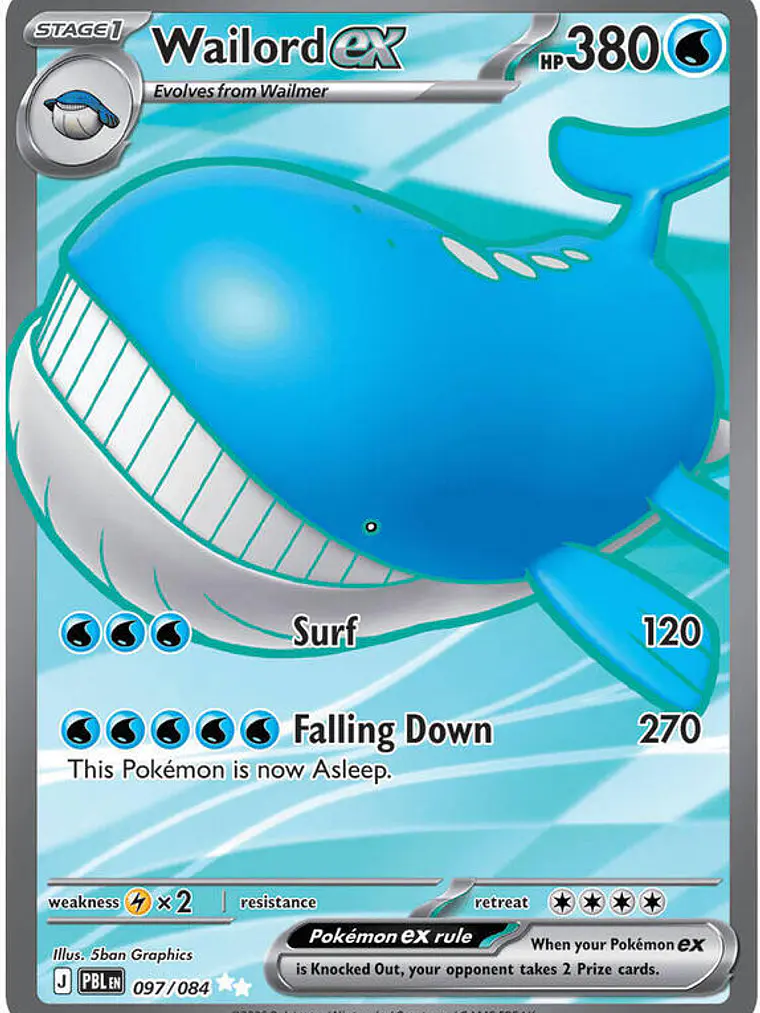 Wailord ex #097 1