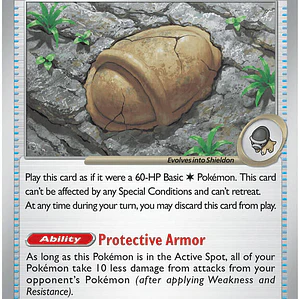Antique Armor Fossil #072